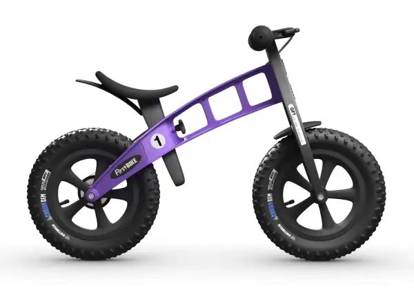 First Bike FAT children's balance bike Violet