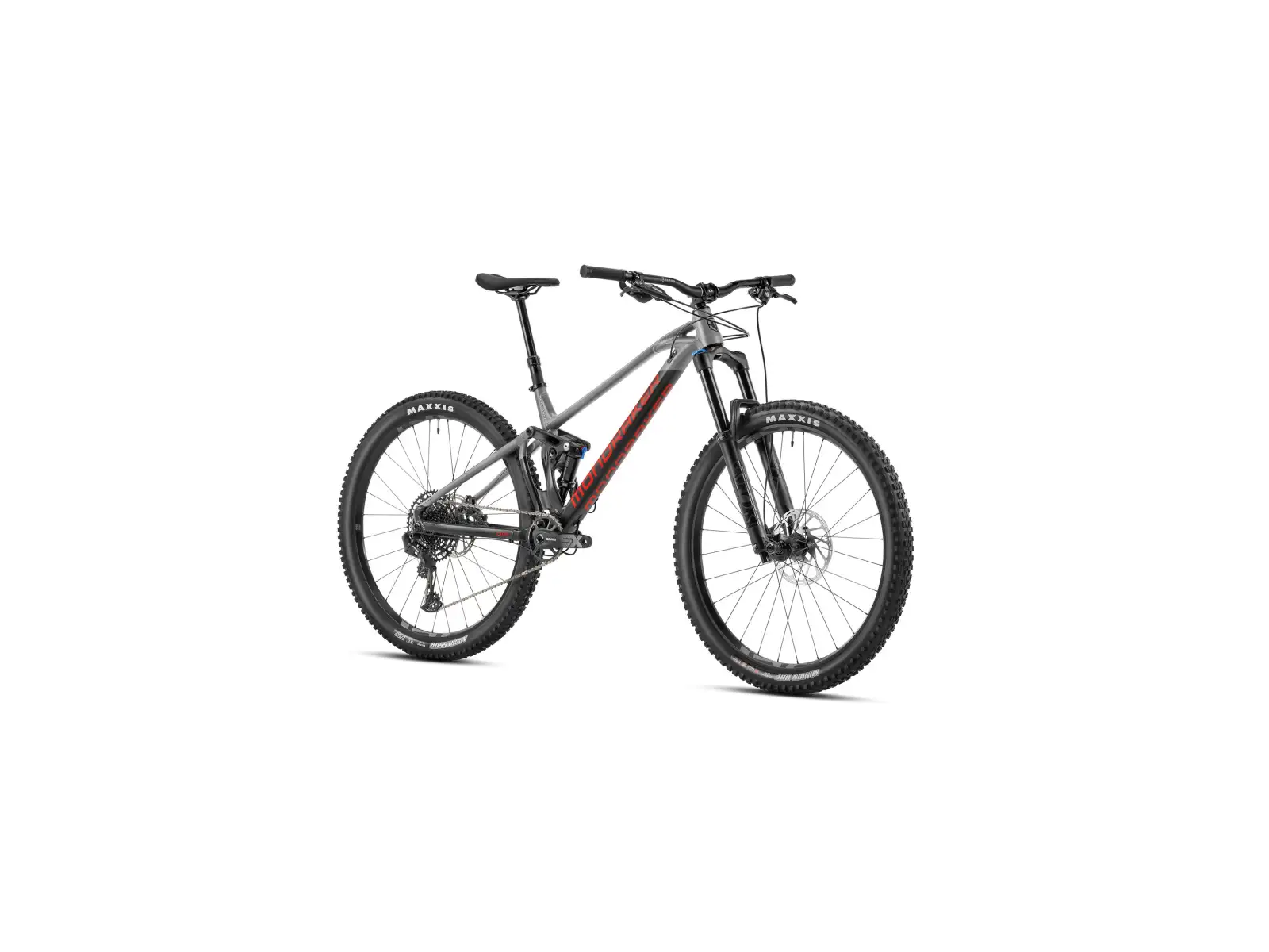 Mondraker Foxy full-suspension bike black/nimbus grey/flame red