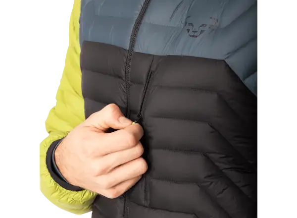Dynafit Radical RDS Down Hooded men's jacket Golden lime/0720/0910
