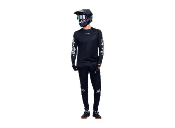 Troy Lee Designs Sprint Pro men's long sleeve jersey Mono Black