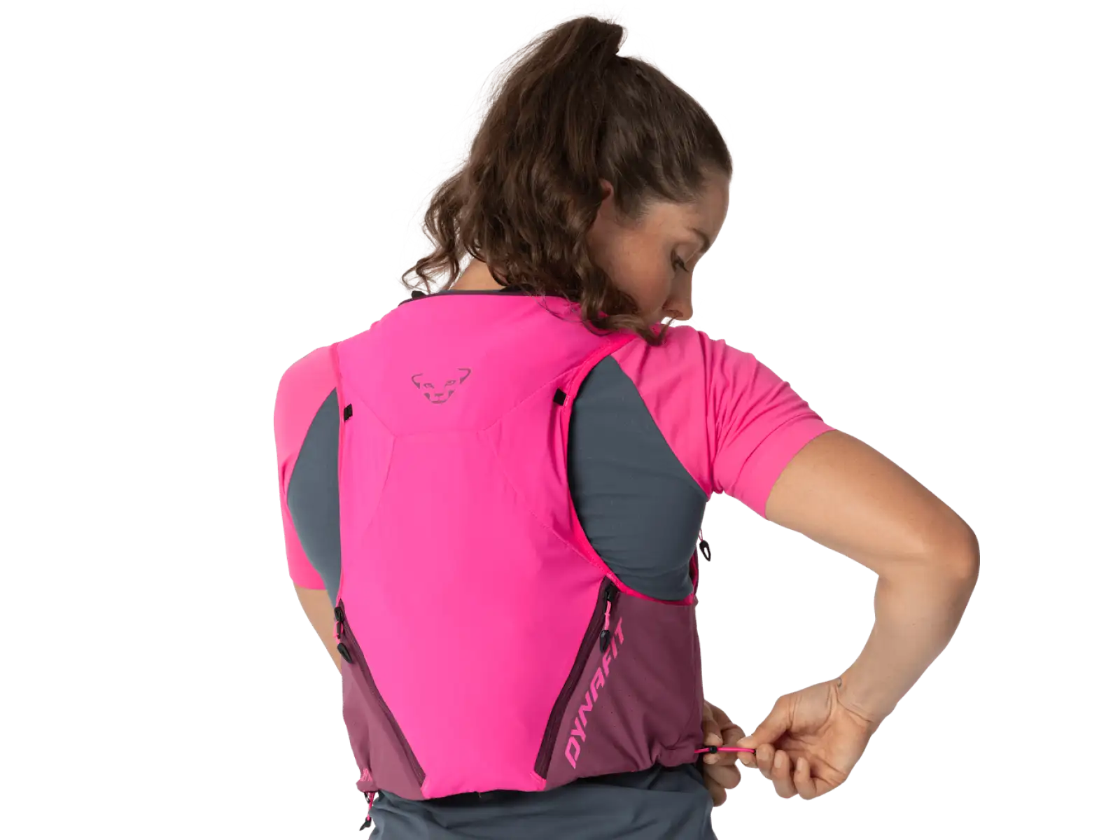 Dynafit Alpine 8 l running vest Pink Glo/Amaranth