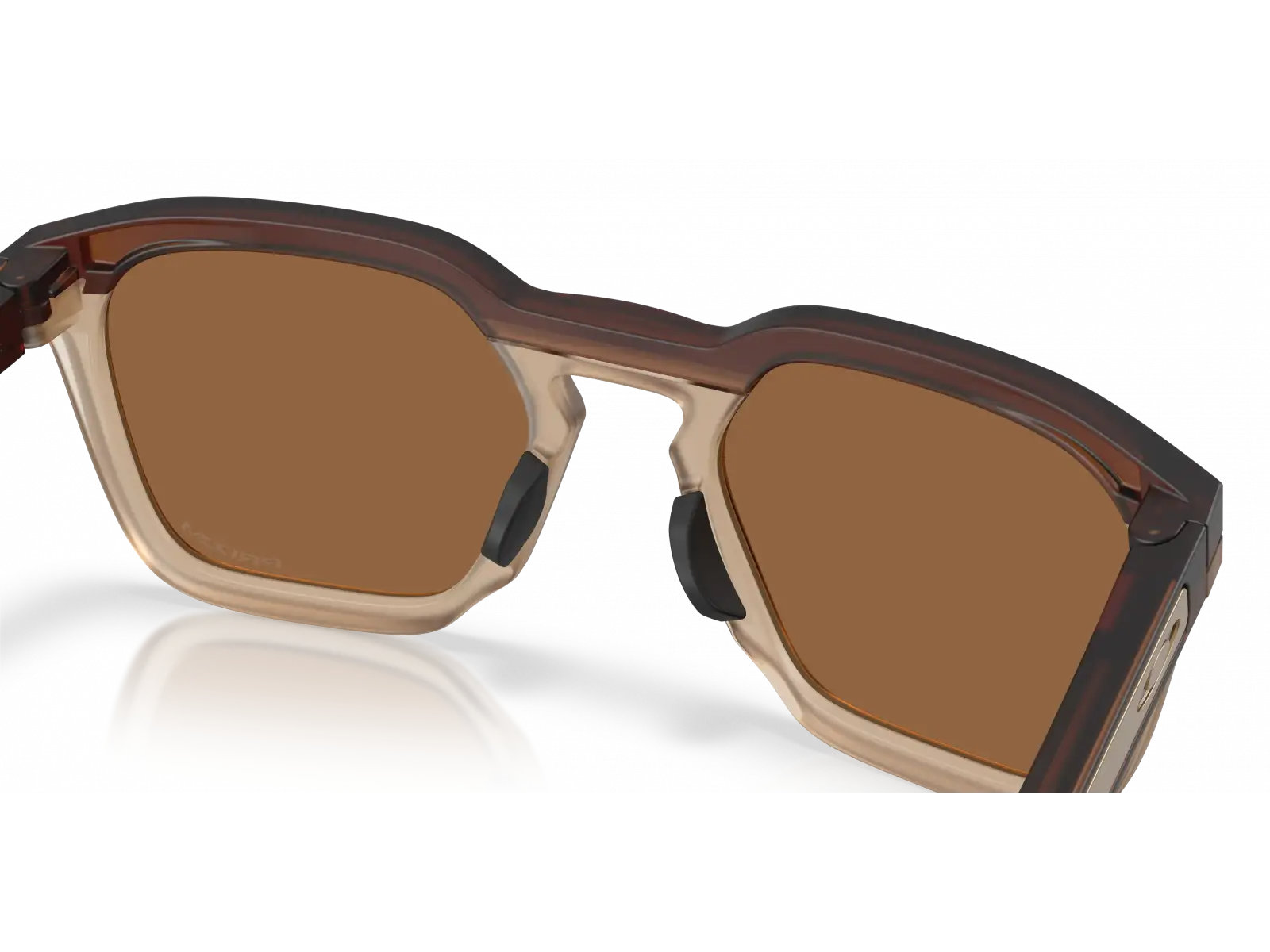 Oakley HSTN SQ 2.0 glasses Matte Rootbeer/Prizm Bronze