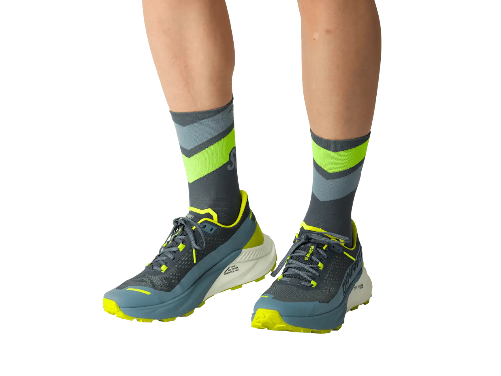 Dynafit Ultra 100 V3 men's running shoes Smoke Blue/Cinder