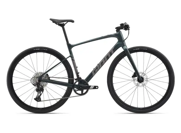 Giant FastRoad AR Advanced 1 road bike Asphalt Green