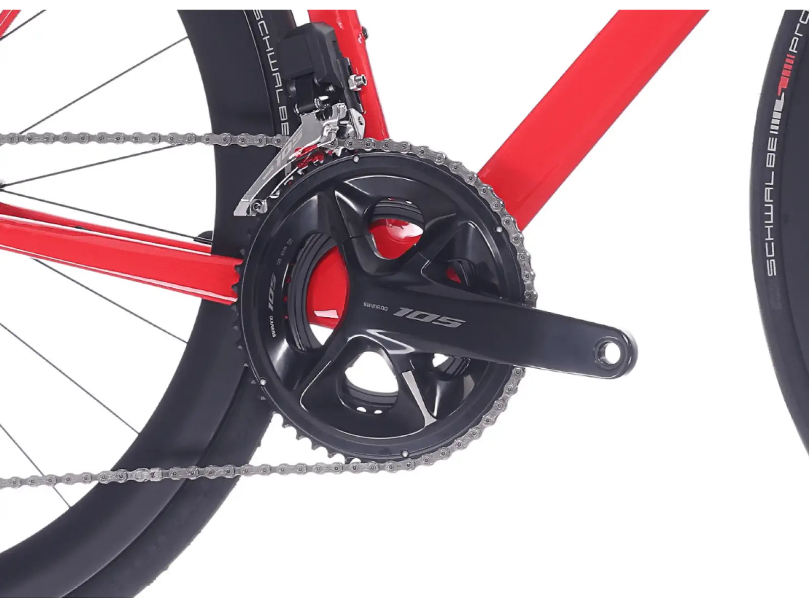 Superior RR 9.6 road bike Gloss Red / White