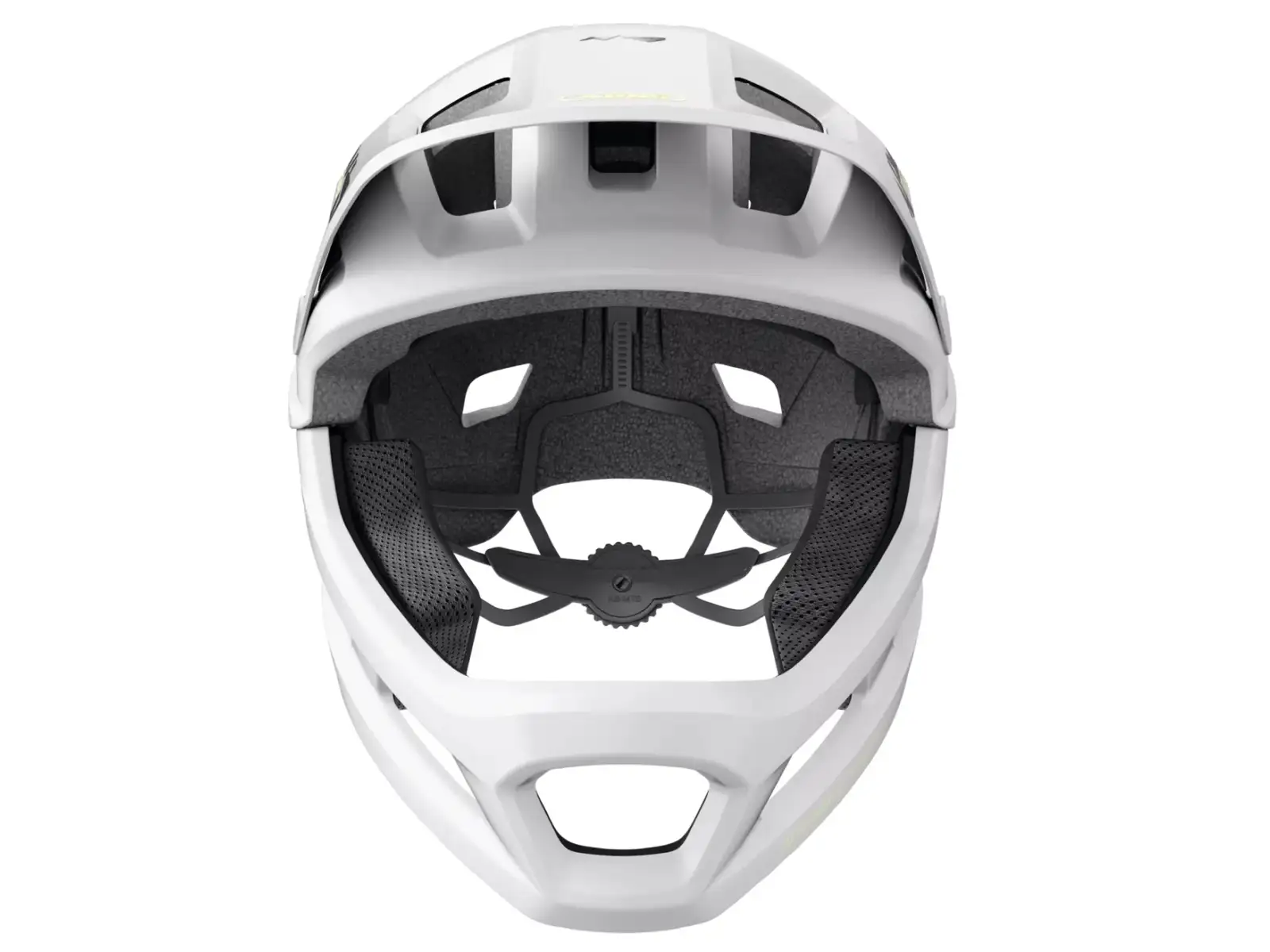 Abus YouDrop FF kids helmet Lemon White