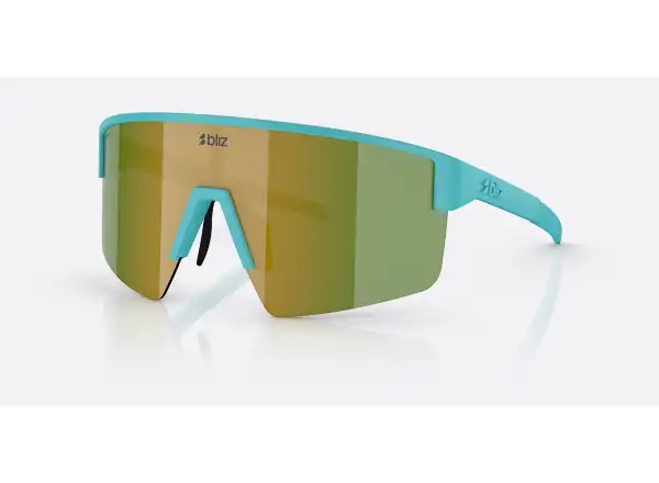 Bliz P004 sunglasses Matte Turquoise/Green Blue/Green Revo
