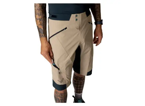 Dynafit Ride Dynastretch men's shorts Rock Khaki