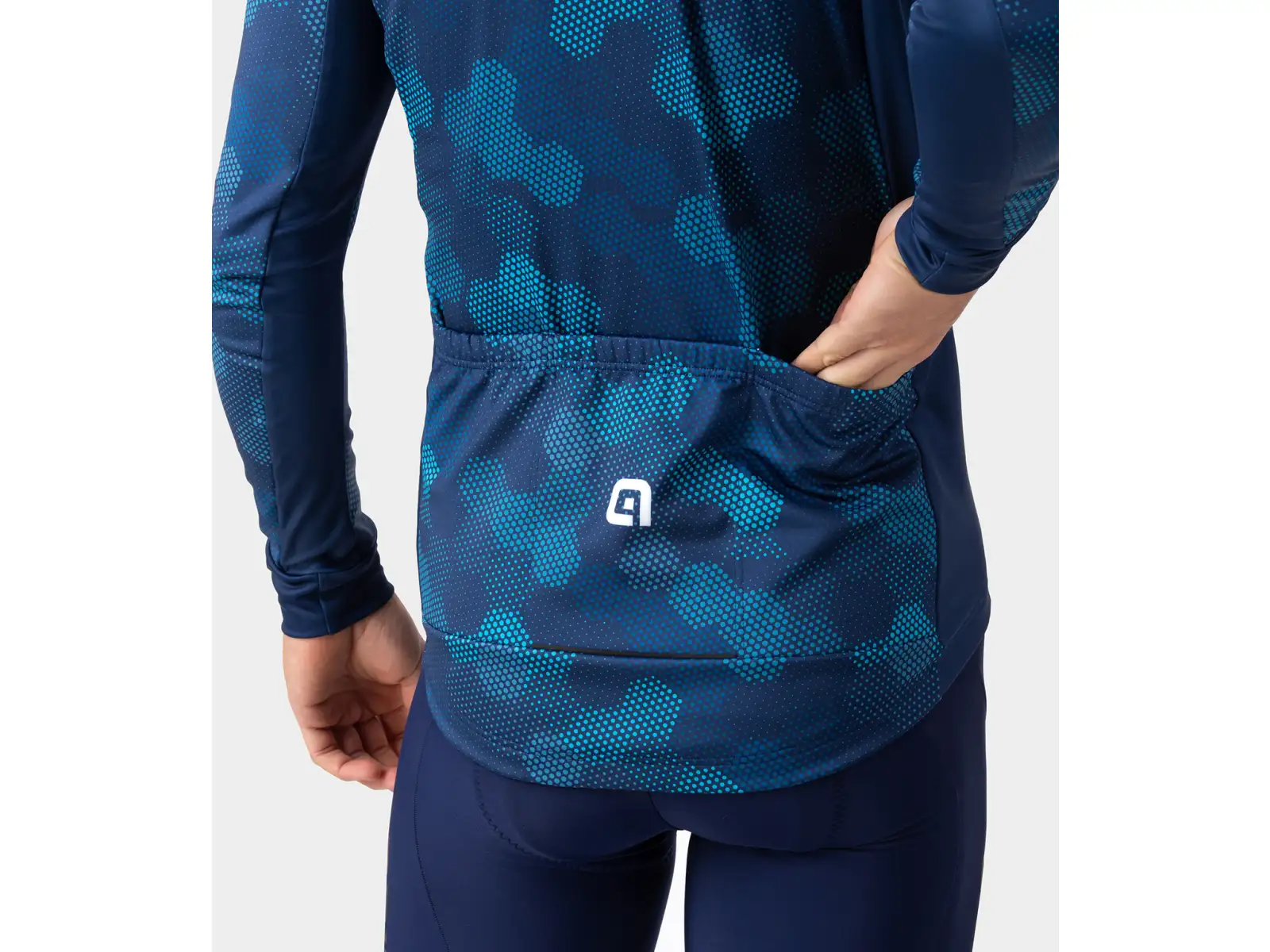 Alé Planet Solid men's jacket Blue
