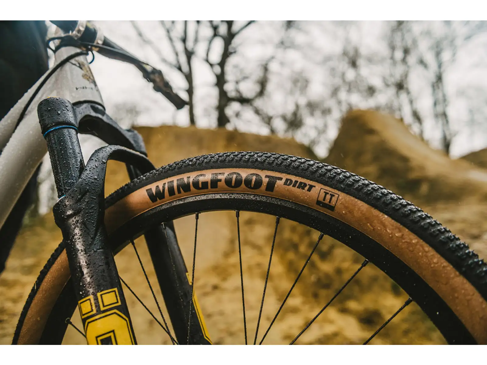 Goodyear Wingfoot Dirt mtb tire 26x2.2 Transparent