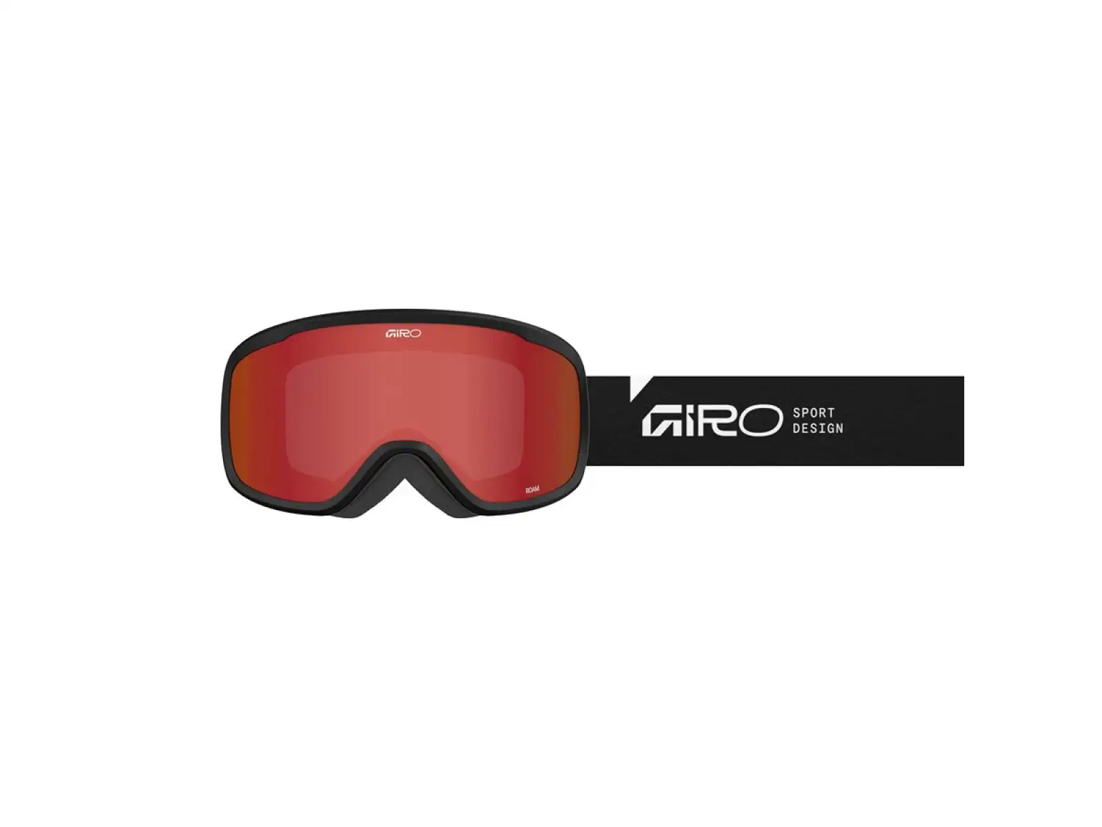 Giro Roam ski goggles Black Stacked/Amber Scarlet/Yellow (2lenses)