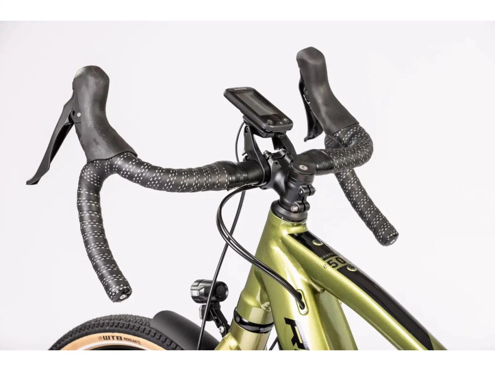 Rock Machine Gravelride e500 gravel e-bike Matte Khaki/Black