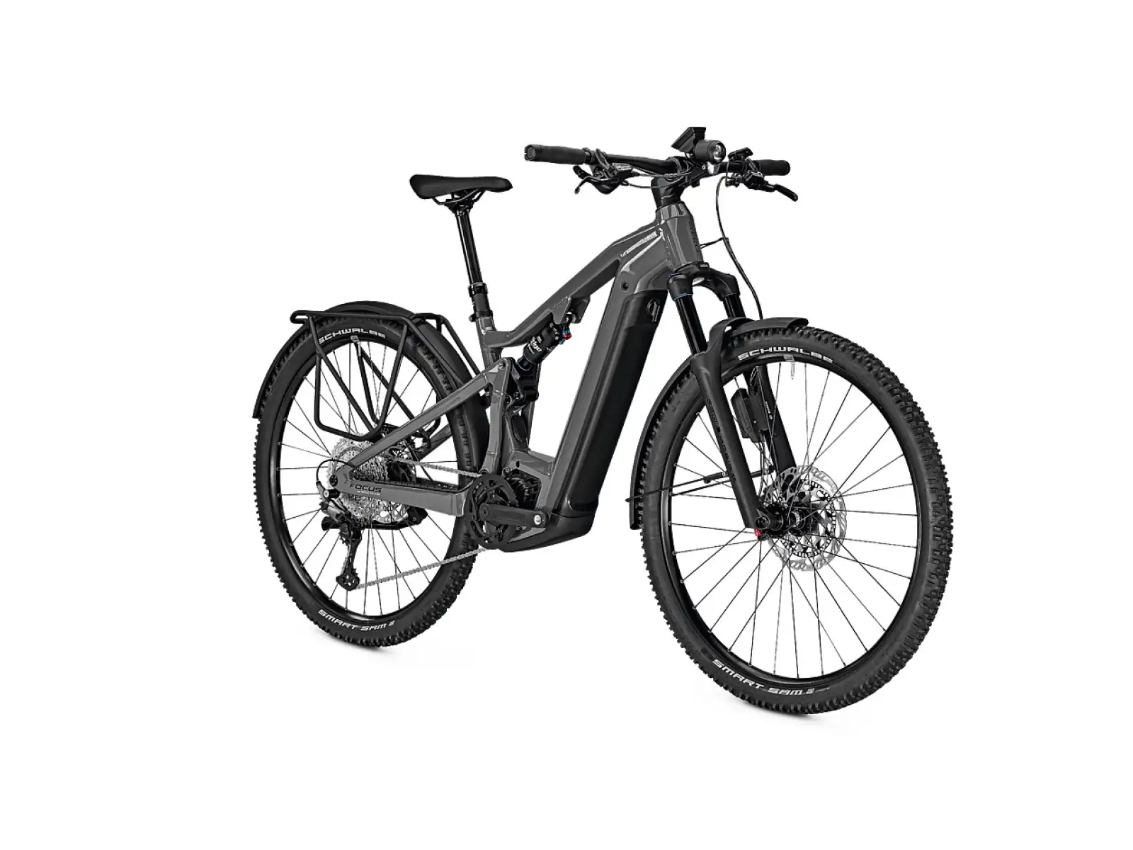 Focus Thron2 6.9 EQP ABS DI 625Wh mountain e-bike Nepalsilver Glossy/Steelgrey Glossy