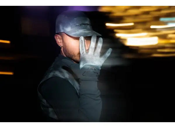 Dynafit Trail Reflective running gloves Cinder