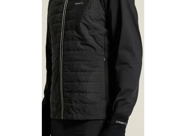 CRAFT SubZ Lumen men's running jacket black