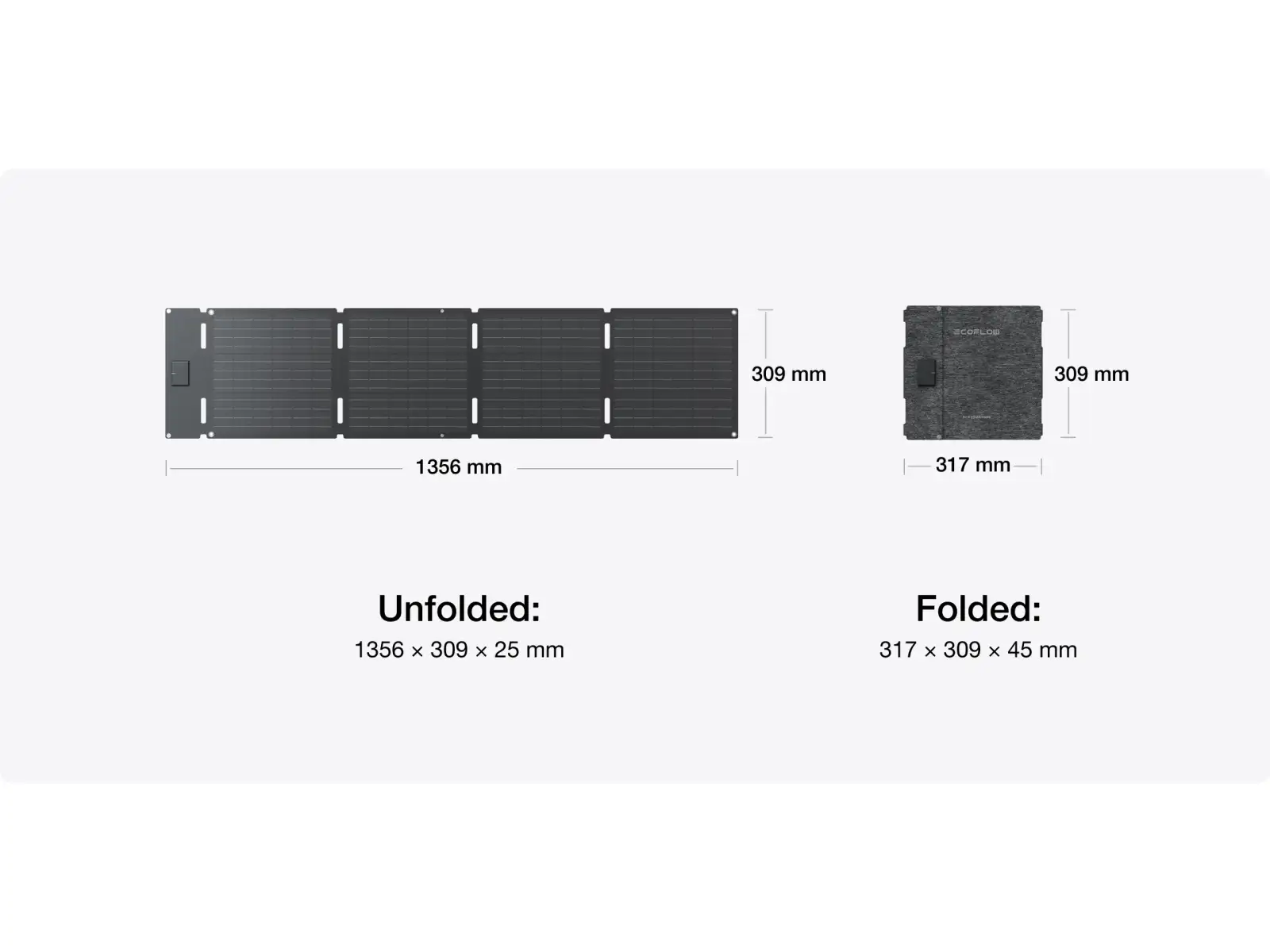 EcoFlow 60W solar panel (Type-C)