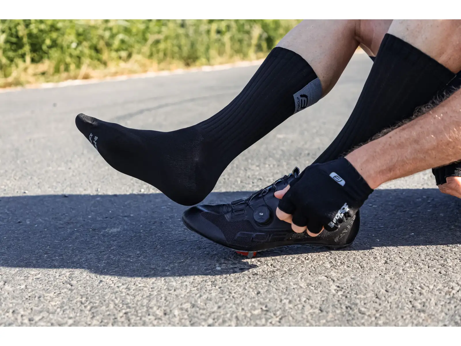 Force Ribbon socks black