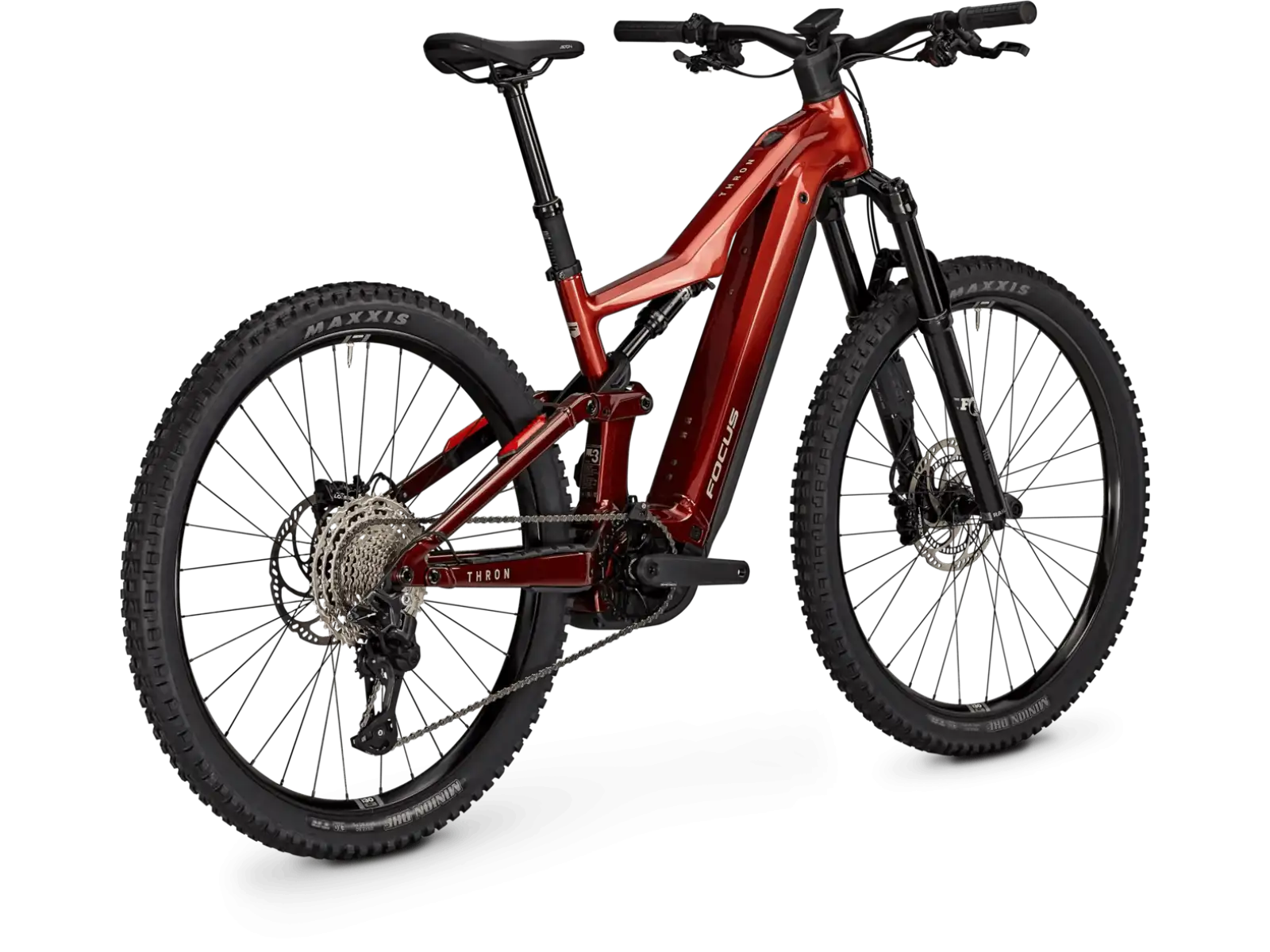 Focus THRON 9 720Wh full-suspension e-bike Maroonred / Darkmaroon