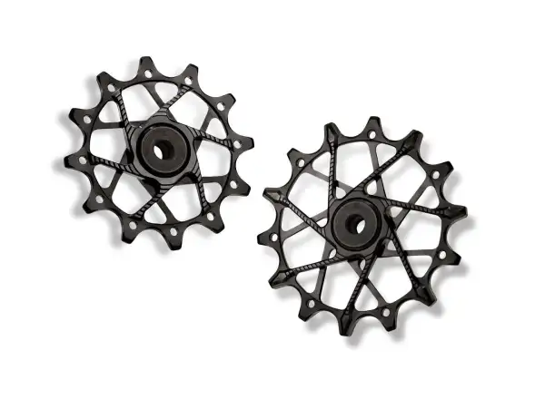 Garbaruk derailleur pulleys for Sram Transmision 14+16t black