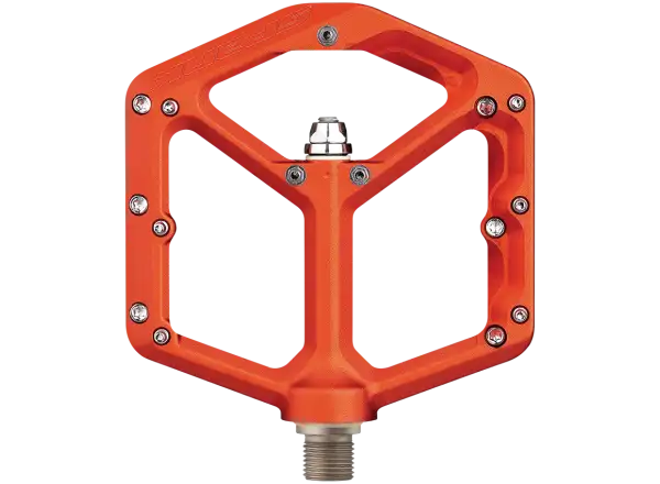 Spank OOZY pedals orange