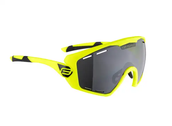Force Ombro Plus cycling glasses fluo/black lenses