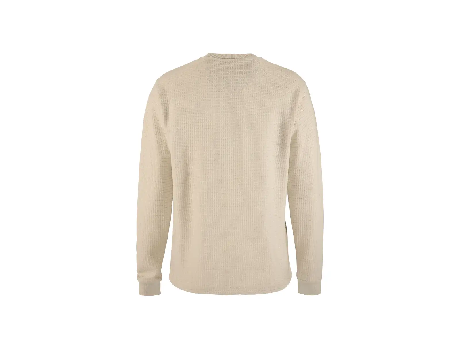 Craf Wool Waffle women's long sleeve shirt beige