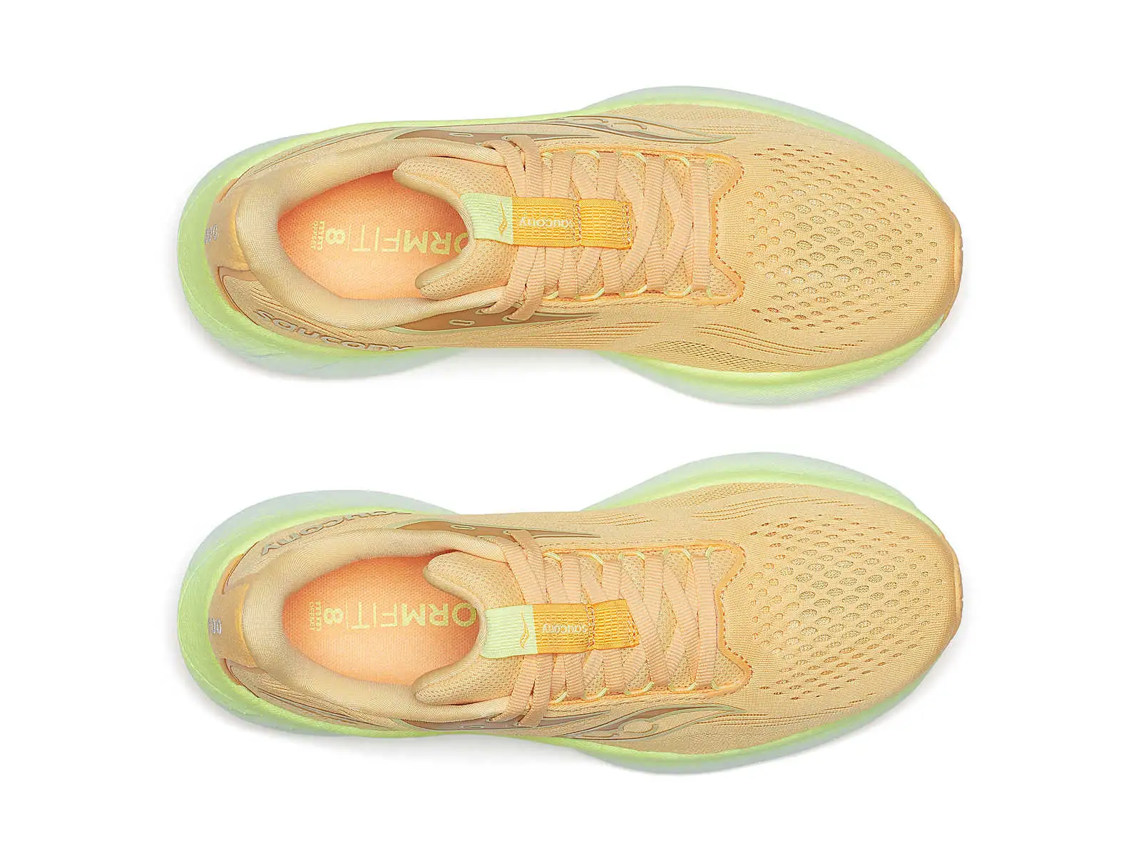 Saucony Ride women's running shoes Peach/Sunny