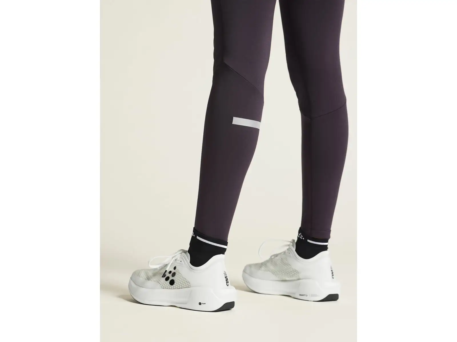 Craft ADV SubZ Wind women's running tights purple