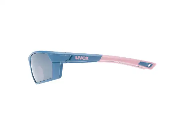 Uvex Sportstyle 225 glasses Blue Mat Rose/Lit