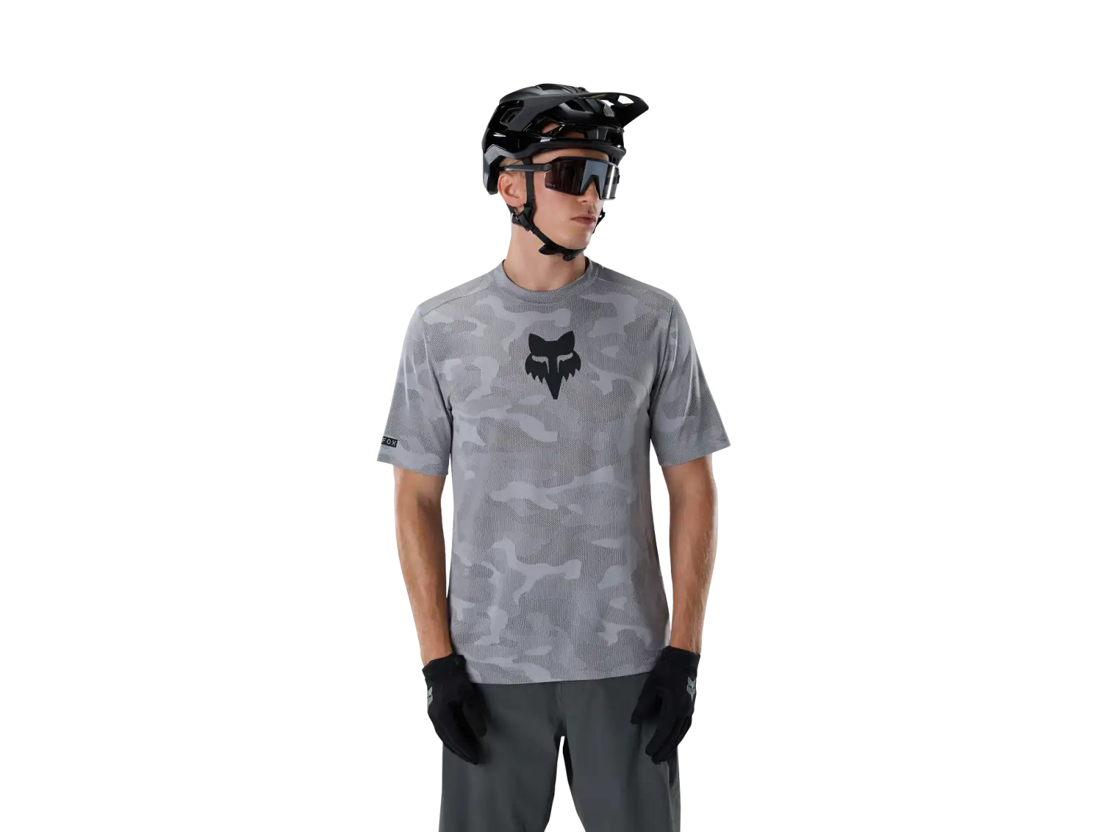 Fox Ranger TruDri men's jersey short sleeve Pewter