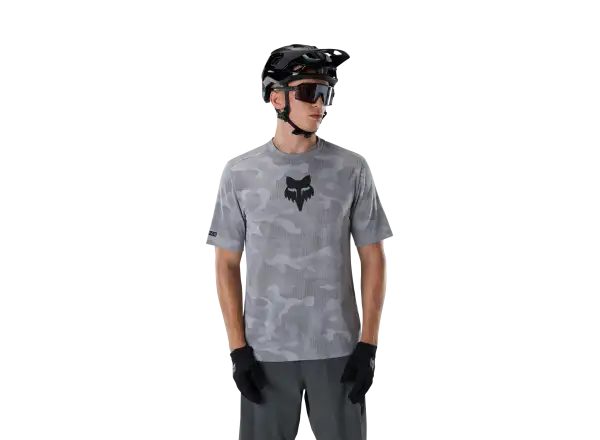 Fox Ranger TruDri men's jersey short sleeve Pewter
