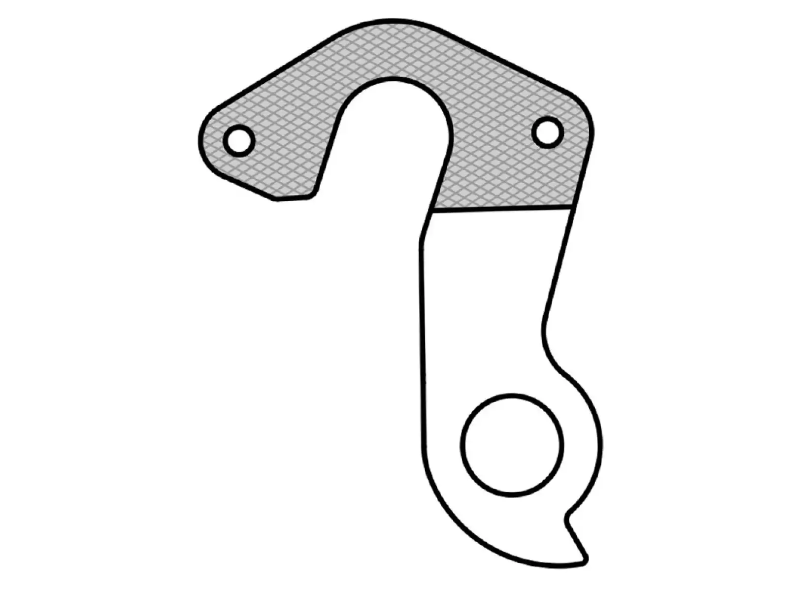 Union GH-260 derailleur hanger Cannondale, Bulls