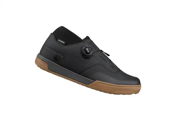 Shimano SH-GF800 men's MTB shoes black/orange