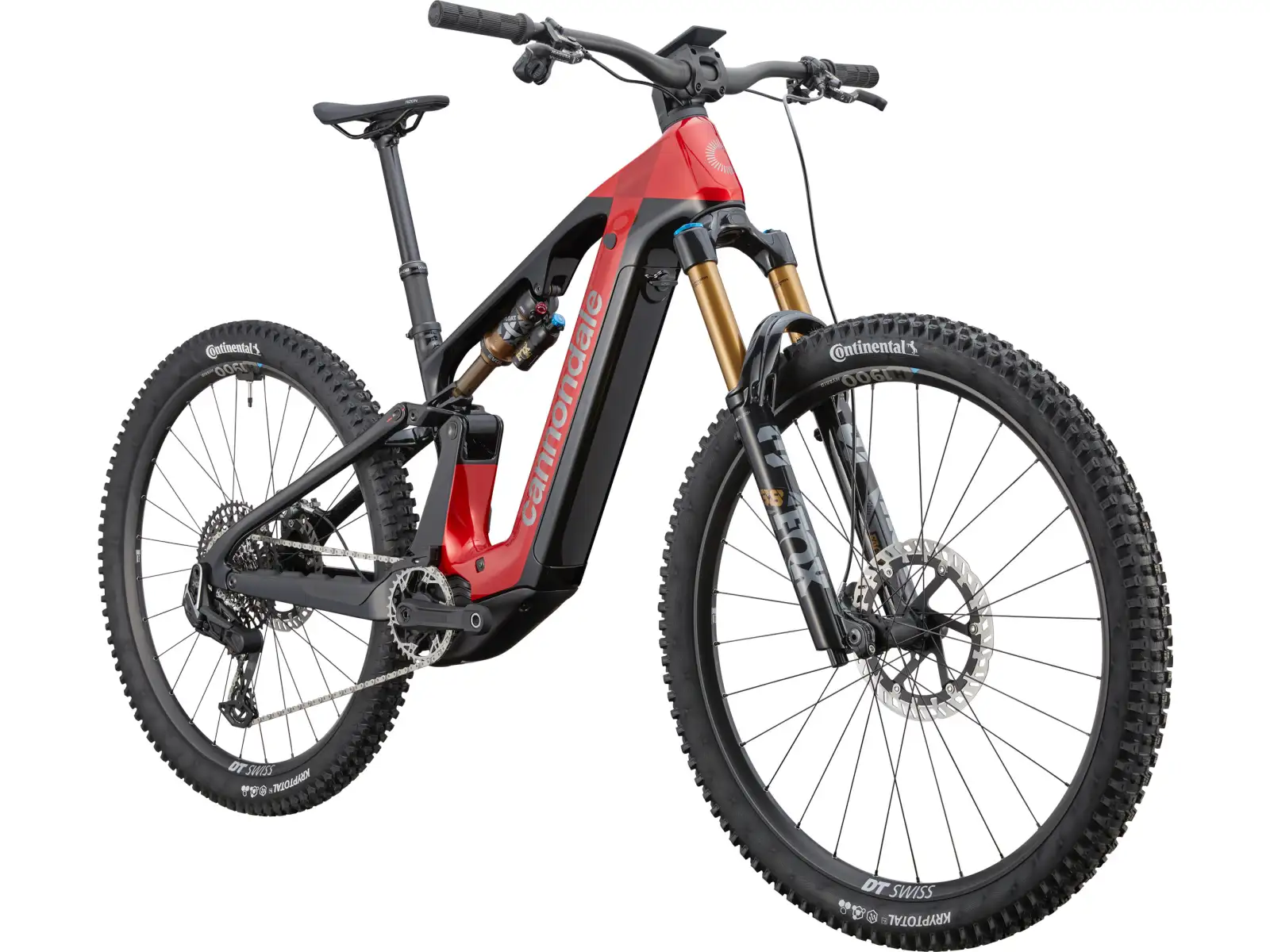Cannondale Moterra Carbon 1 full-suspension e-bike Metallic Red
