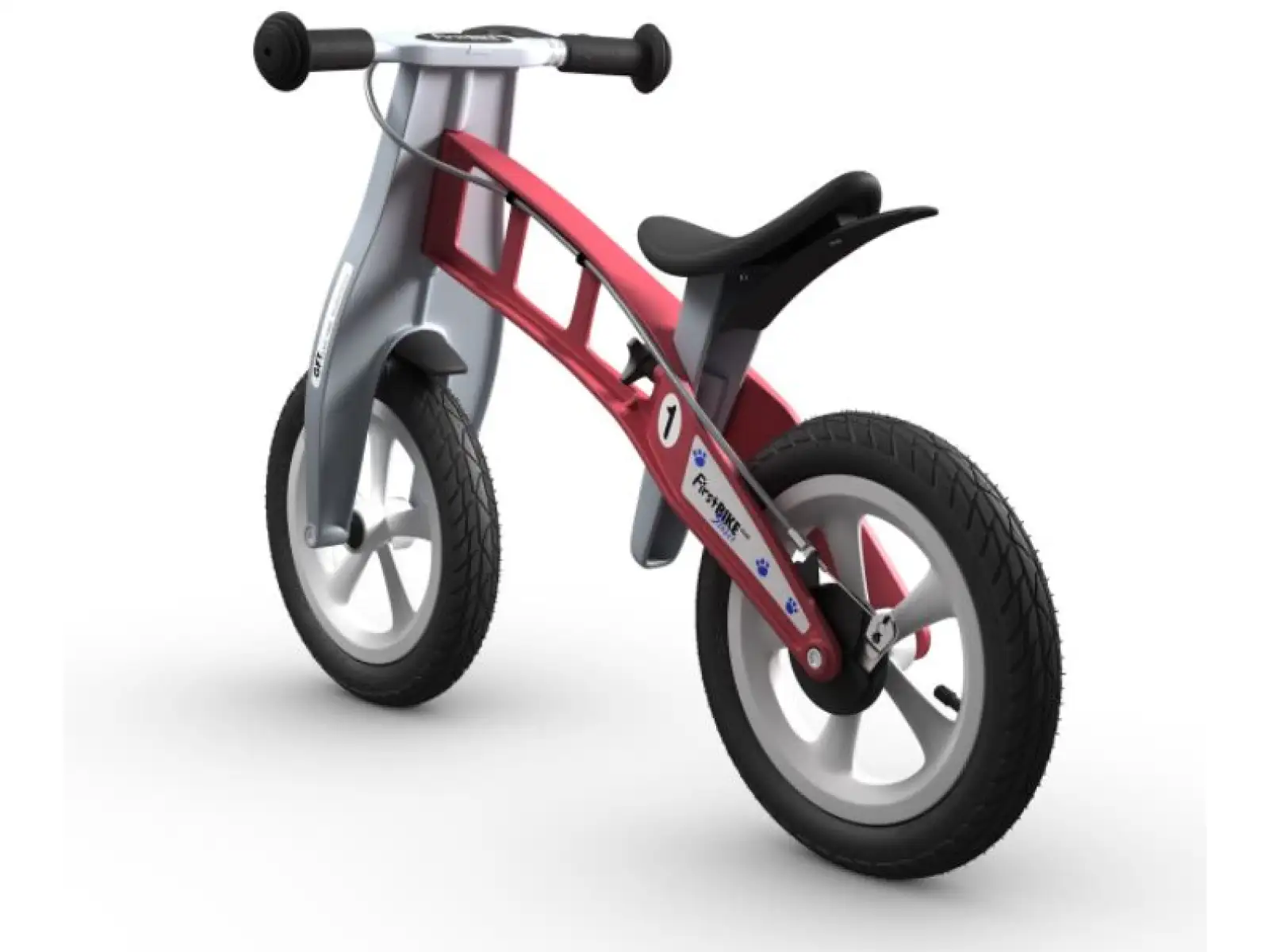 First Bike Street children's balance bike red