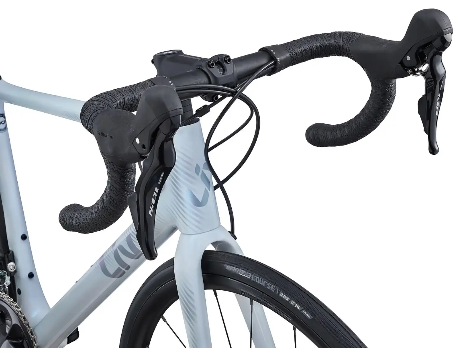 Liv Langma Advanced 2 Disc road bike unicorn white