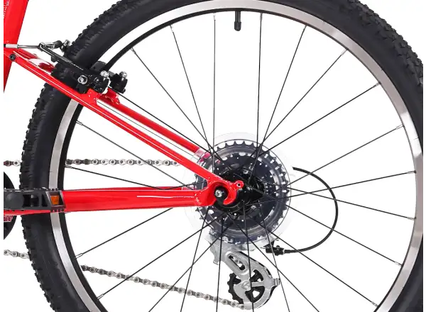 Rock Machine RIFF Jr 24 children's bike Gloss Fire Red