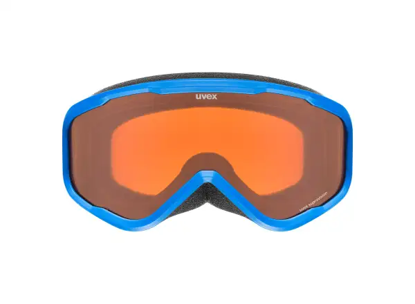 Uvex Speedy Nova children's ski goggles blue/lasergold