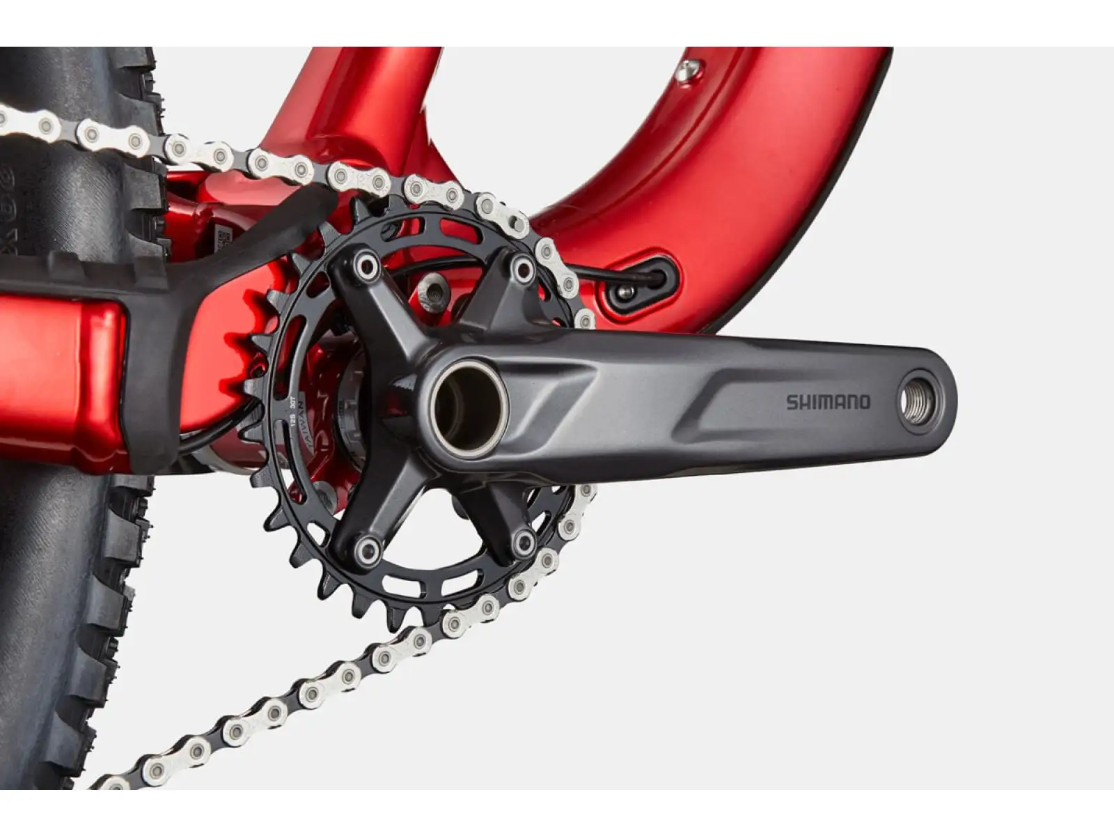 Cannondale Habit 4 full suspension mountain bike Candy Red