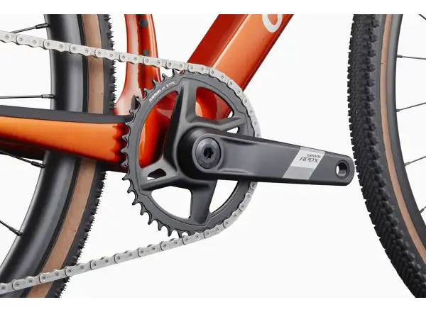 Cannondale SuperX 4 AXS gravel bike Flame Orange