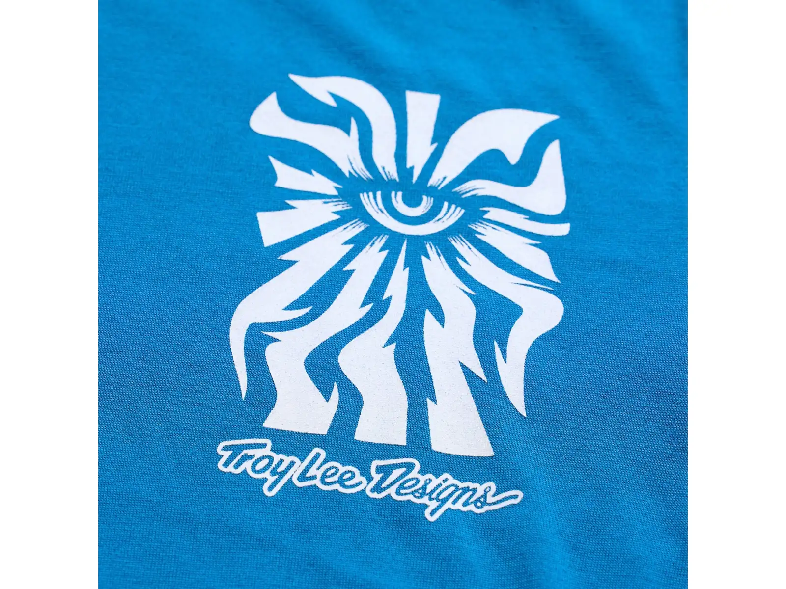 Troy Lee Designs Lilium Ride women's T-shirt short sleeve One Eye Aero Blue