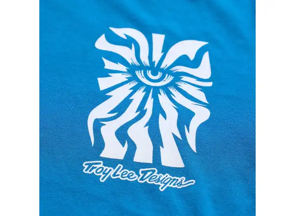 Troy Lee Designs Lilium Ride women's T-shirt short sleeve One Eye Aero Blue