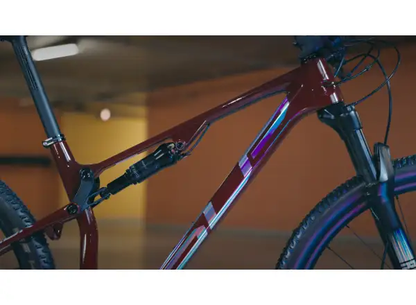 Superior XF 929 RC mountain bike Gloss Dark Red/Hologram Chrome