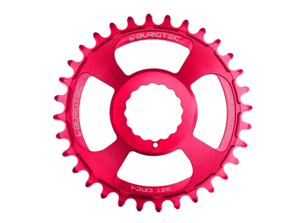 Burgtec Cinch Thick Thin chainring Pink 32 teeth