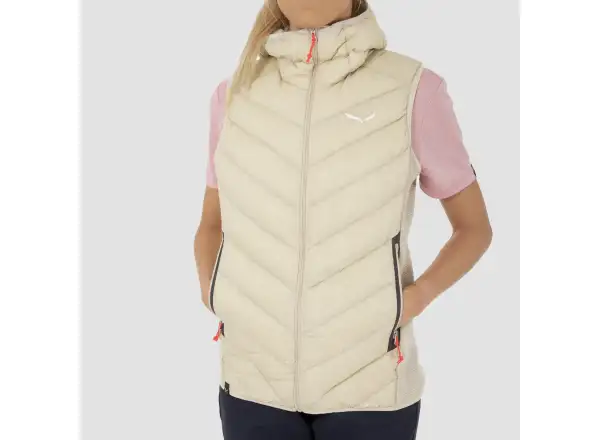 Salewa Fanes Sarner RDS Hybrid women's vest Oatmeal