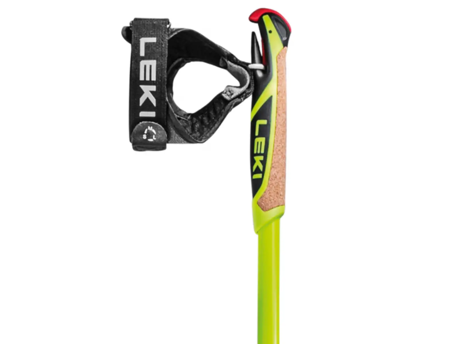 Leki CC 450 Poles cross-country poles Neon yellow/Black/White