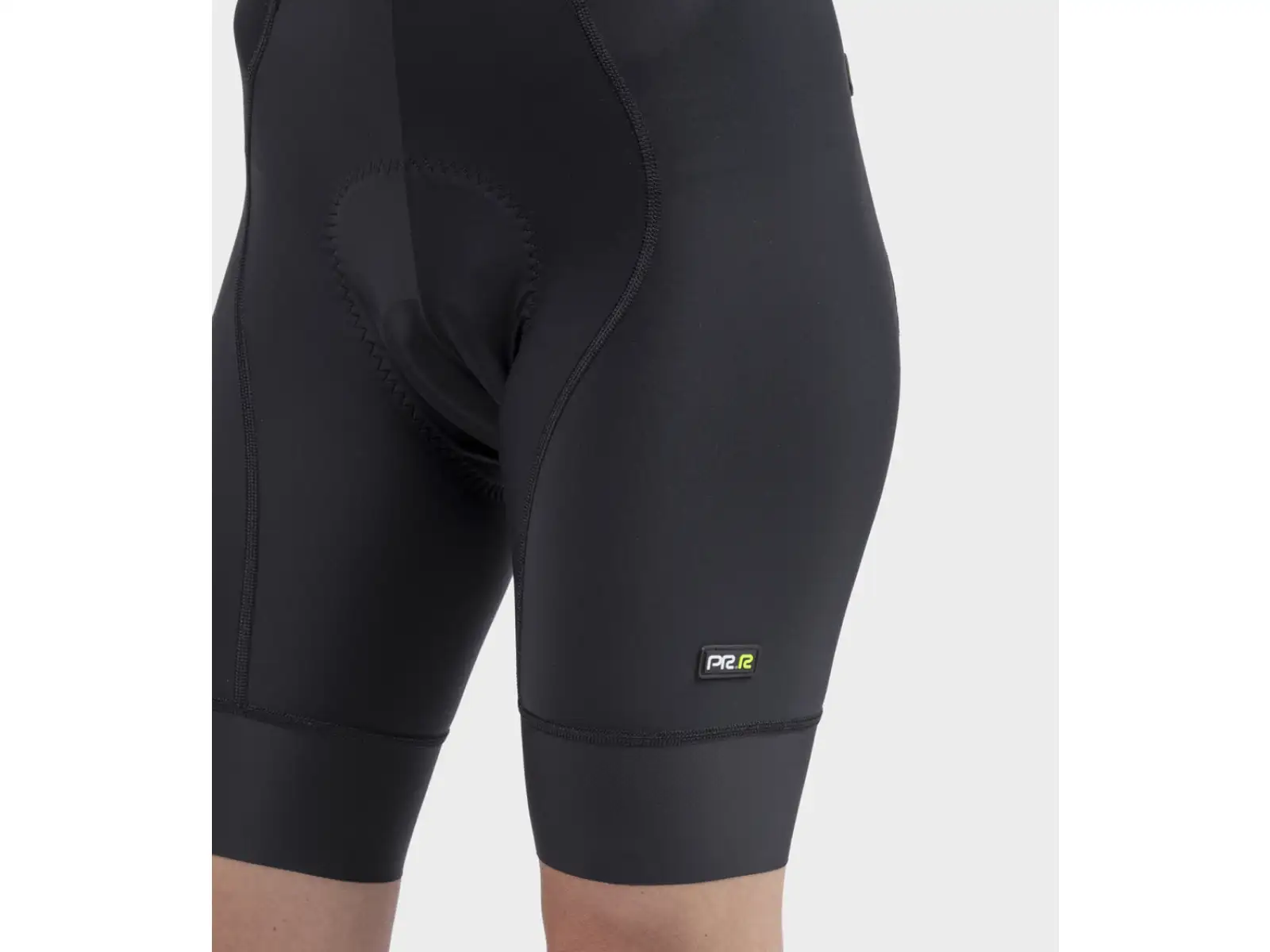 Alé PR-R Green Speed women's shorts with padding and braces Black