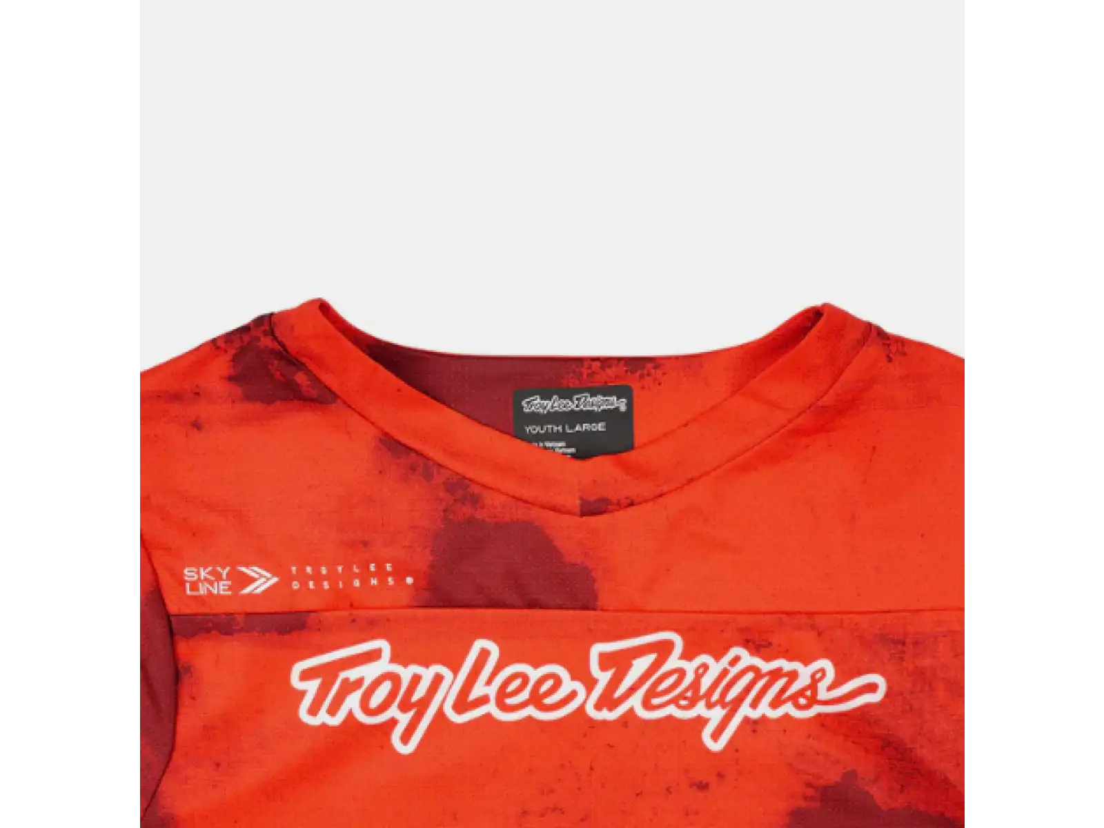 Troy Lee Designs Skyline Flared youth jersey short sleeve Fiery Red