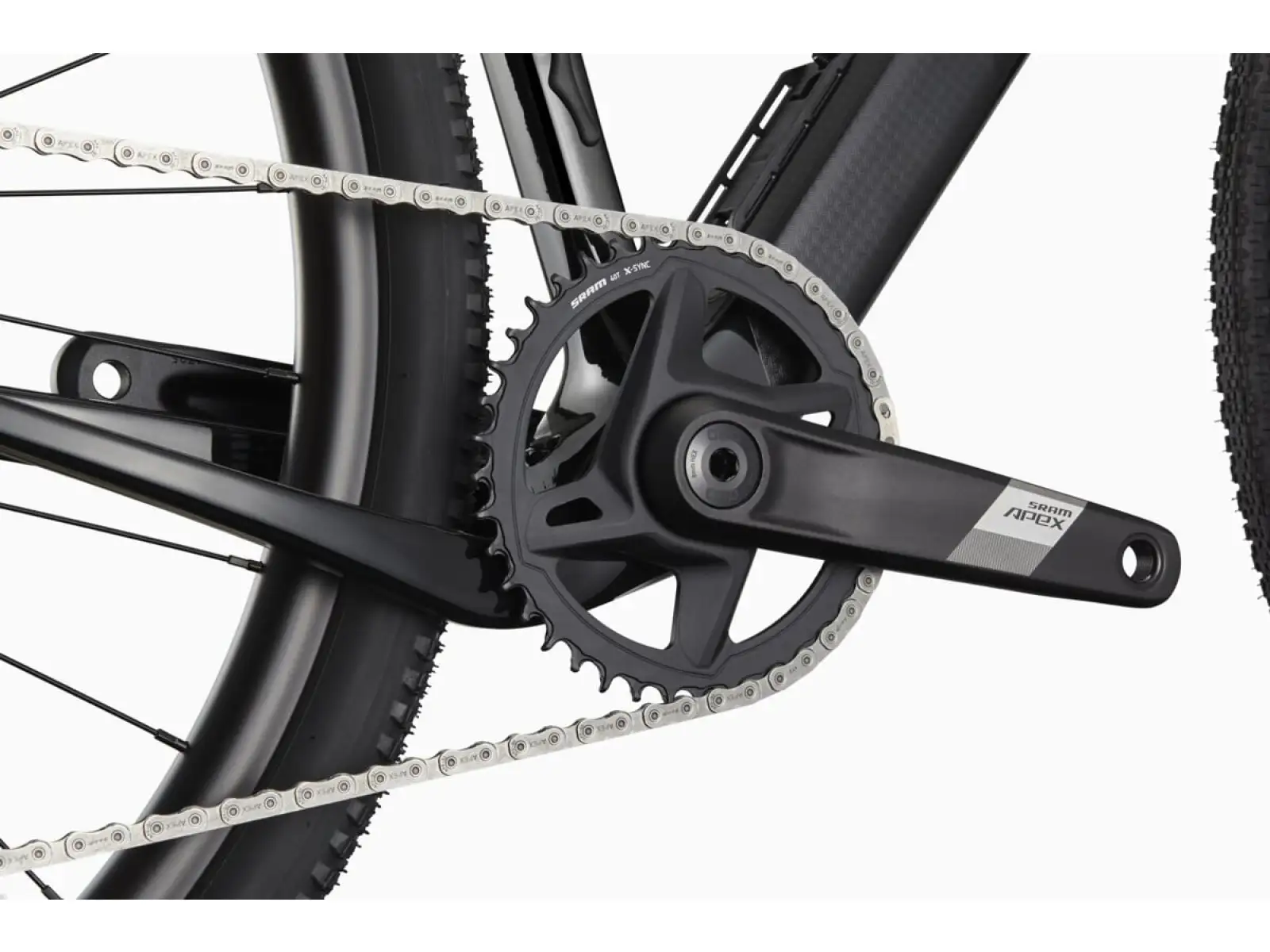 Cannondale Topstone Carbon Apex AXS gravel bike Matte Black