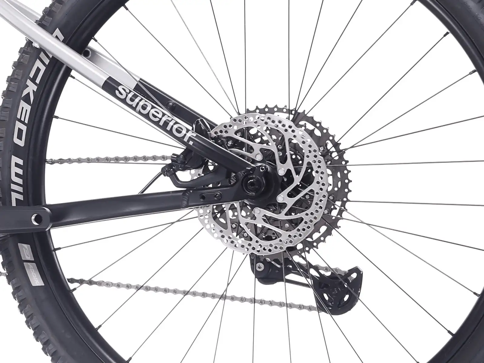Superior eXP 6.5 mountain e-bike Matte Dark Chrome/Black